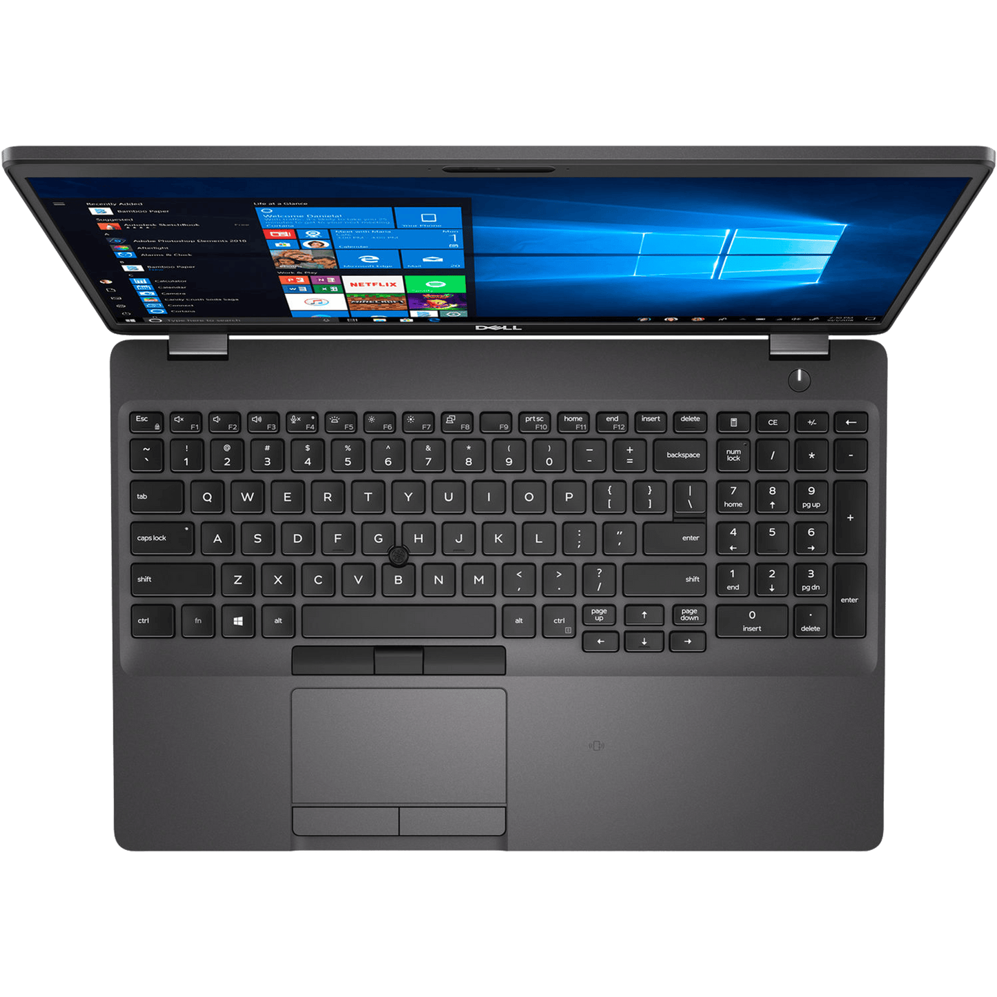 Dell Laptops - Refurbished Dell Latitude 5500 Intel i7, 8th Gen Laptop with NumPad + Win 11 Pro
