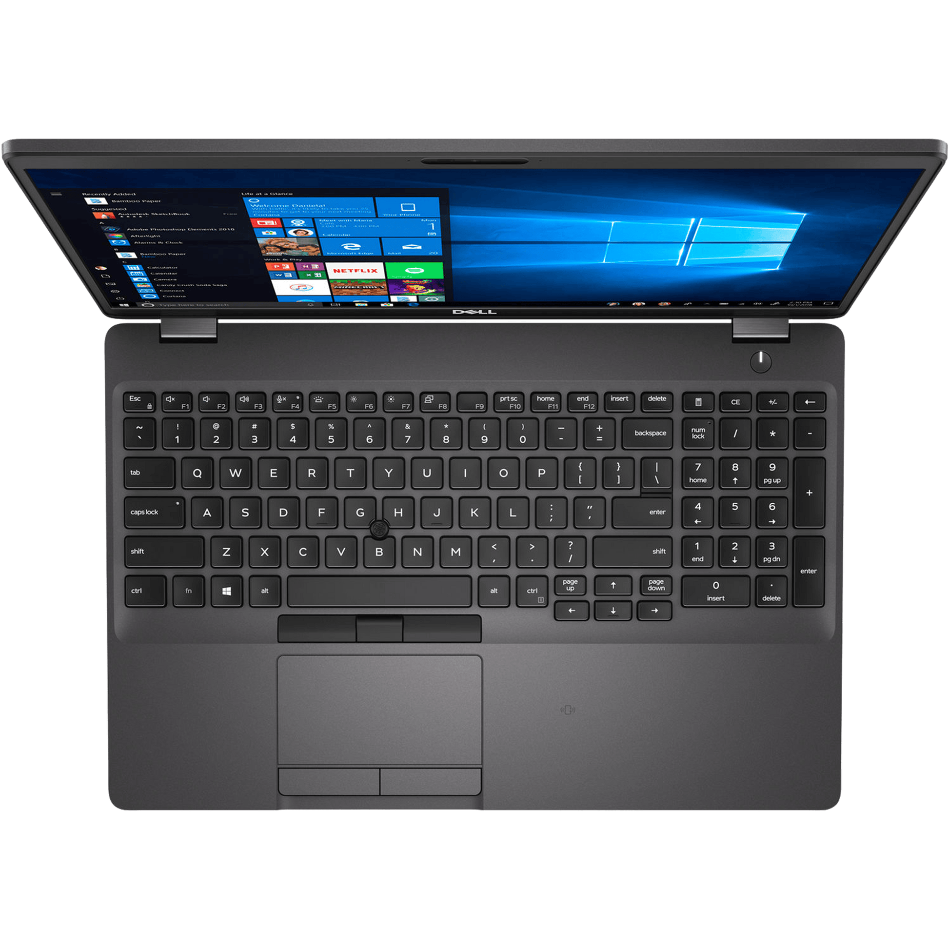 Dell Laptops - Refurbished Dell Latitude 5500 Intel i7, 8th Gen Laptop with NumPad + Win 11 Pro
