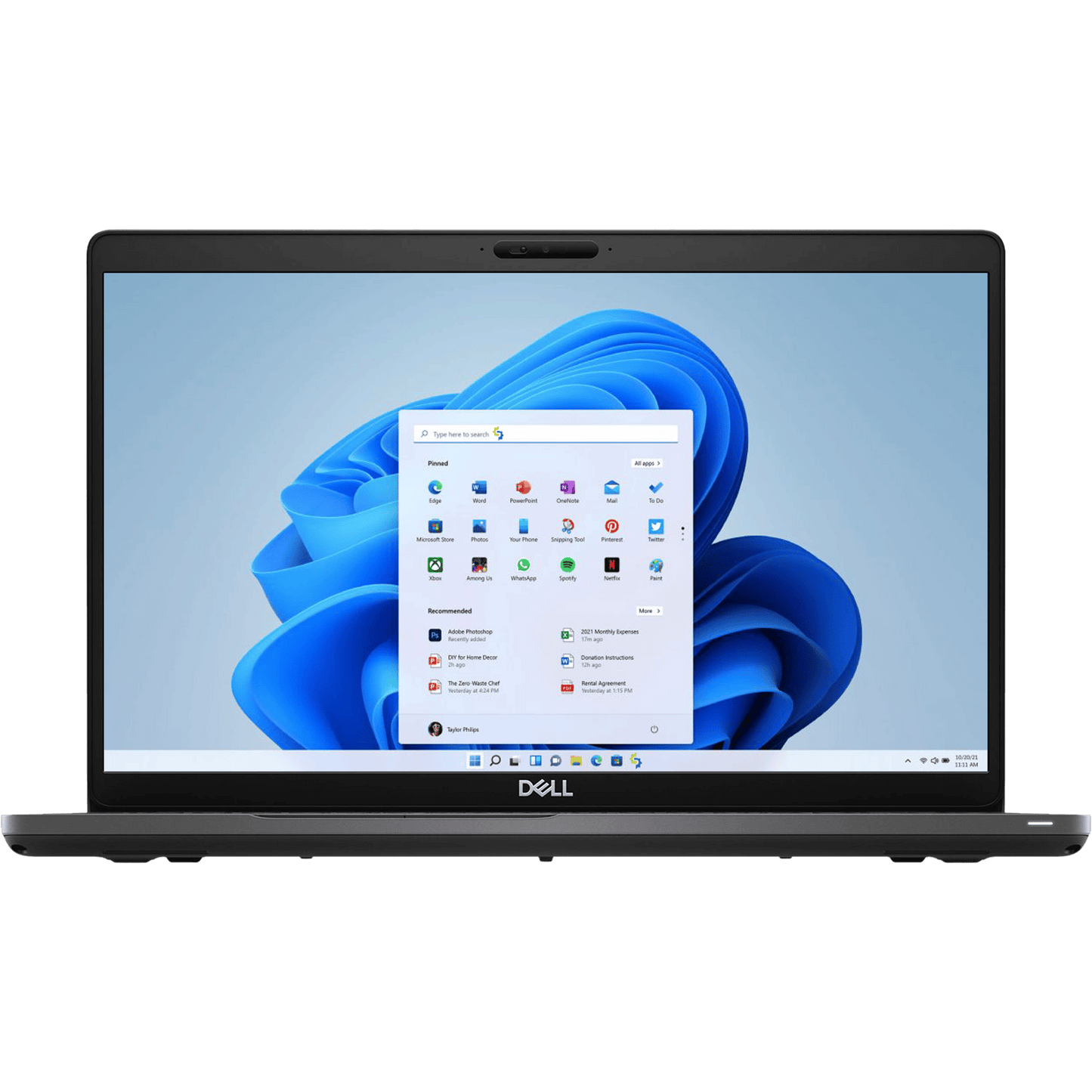 Dell Laptops - Refurbished Dell Latitude 5500 Intel i7, 8th Gen Laptop with NumPad + Win 11 Pro