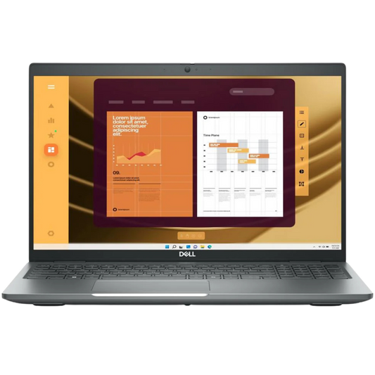 Dell Laptops - Refurbished Dell Latitude 5550 Intel Ultra 5 Laptop with 16GB Ram + 512GB SSD