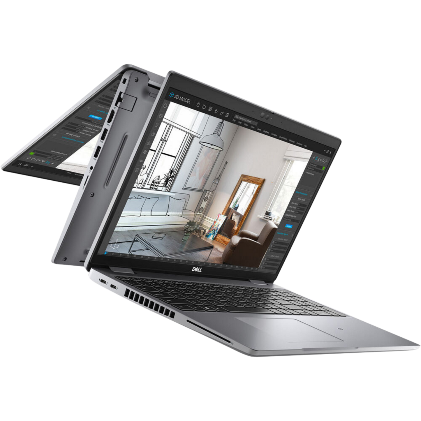 Dell Laptops - Refurbished Dell Precision 3560 Intel i7, 11th Gen Workstation Laptop with 2GB T500 GPU