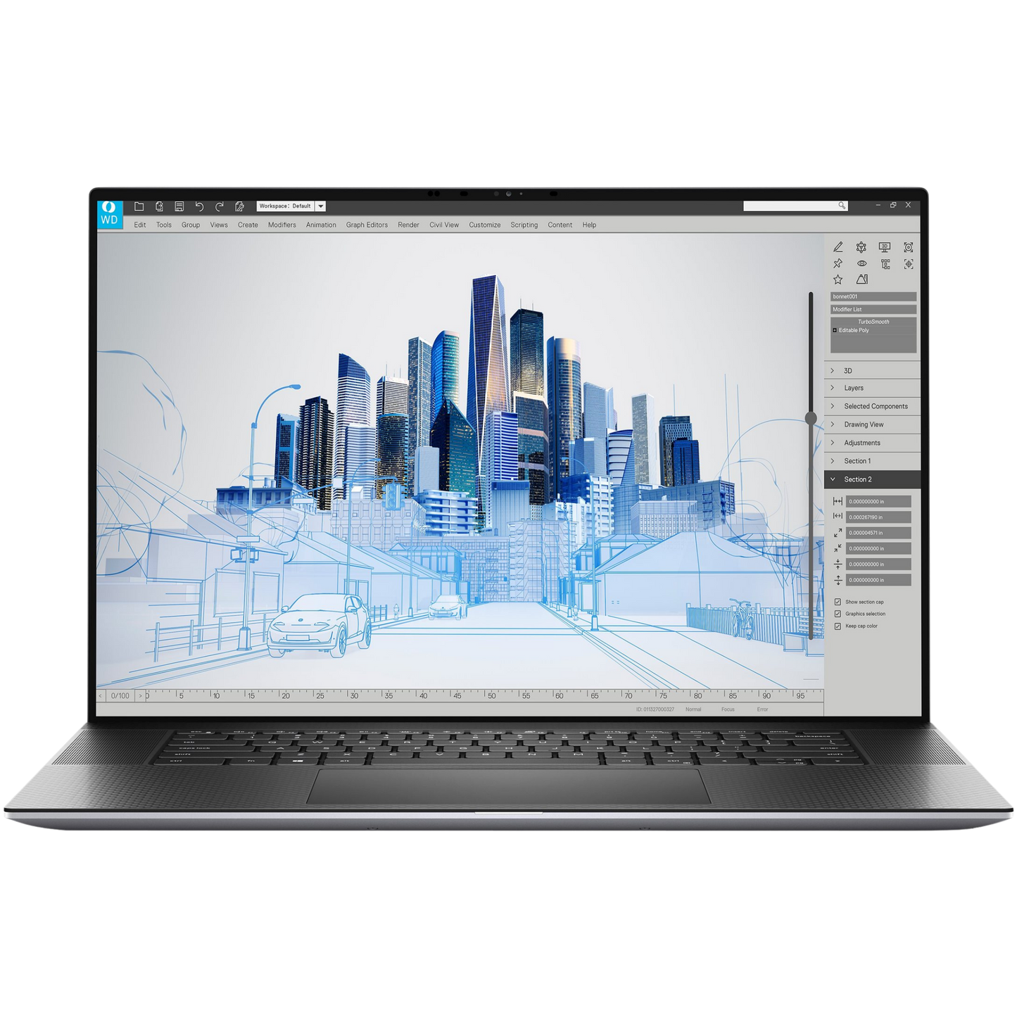 Dell Laptops - Refurbished Dell Precision 5760 Intel Xeon Workstation Laptop with RTX A3000 GPU