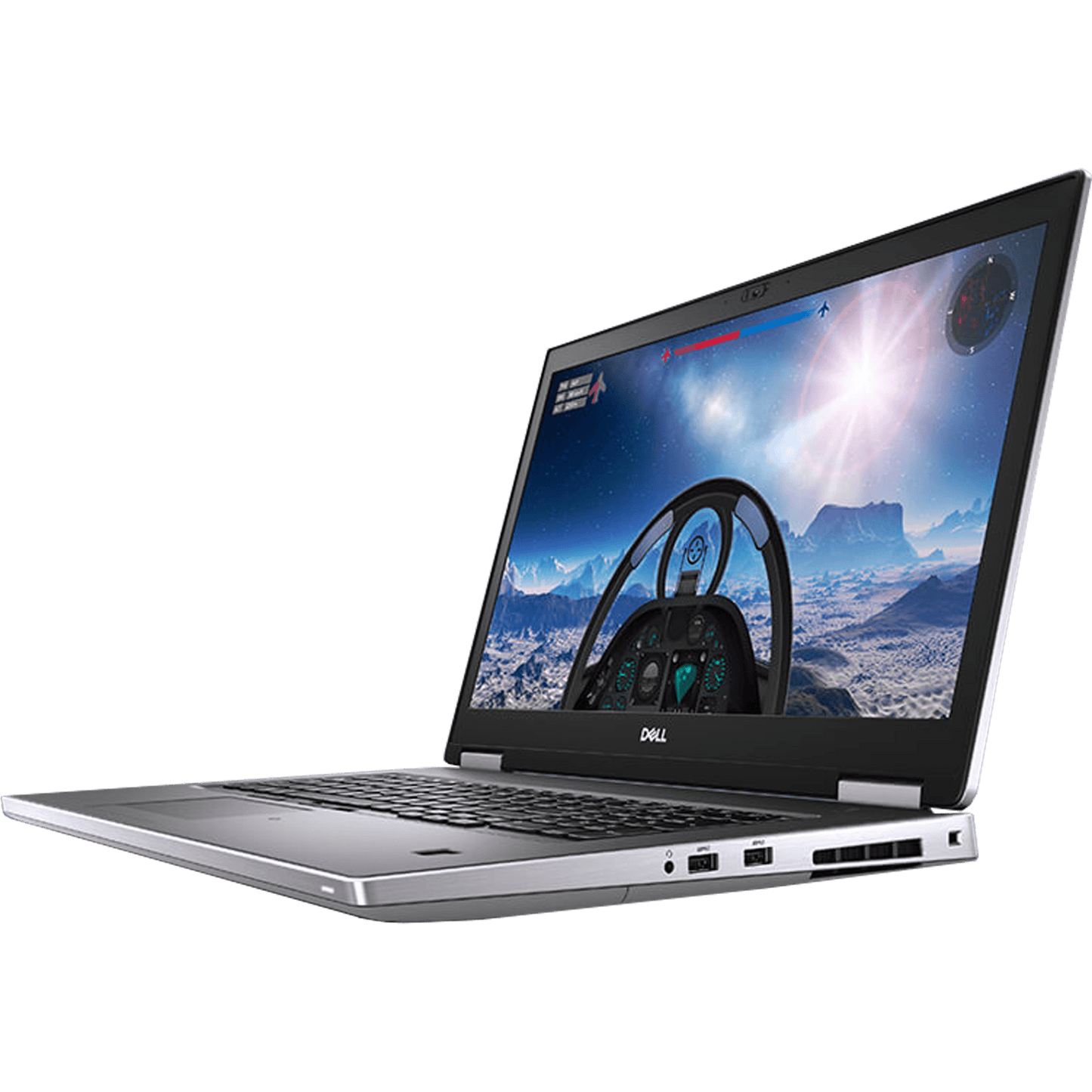 Dell Laptops - Refurbished Dell Precision 7740 Intel i7, 9th Gen Workstation Laptop with NVIDIA RTX 3000 Dedicated Graphics