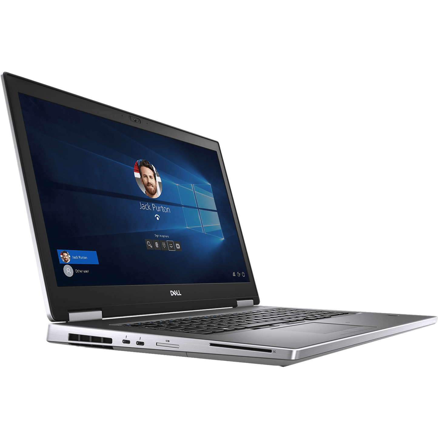 Dell Laptops - Refurbished Dell Precision 7740 Intel i7, 9th Gen Workstation Laptop with NVIDIA RTX 3000 Dedicated Graphics