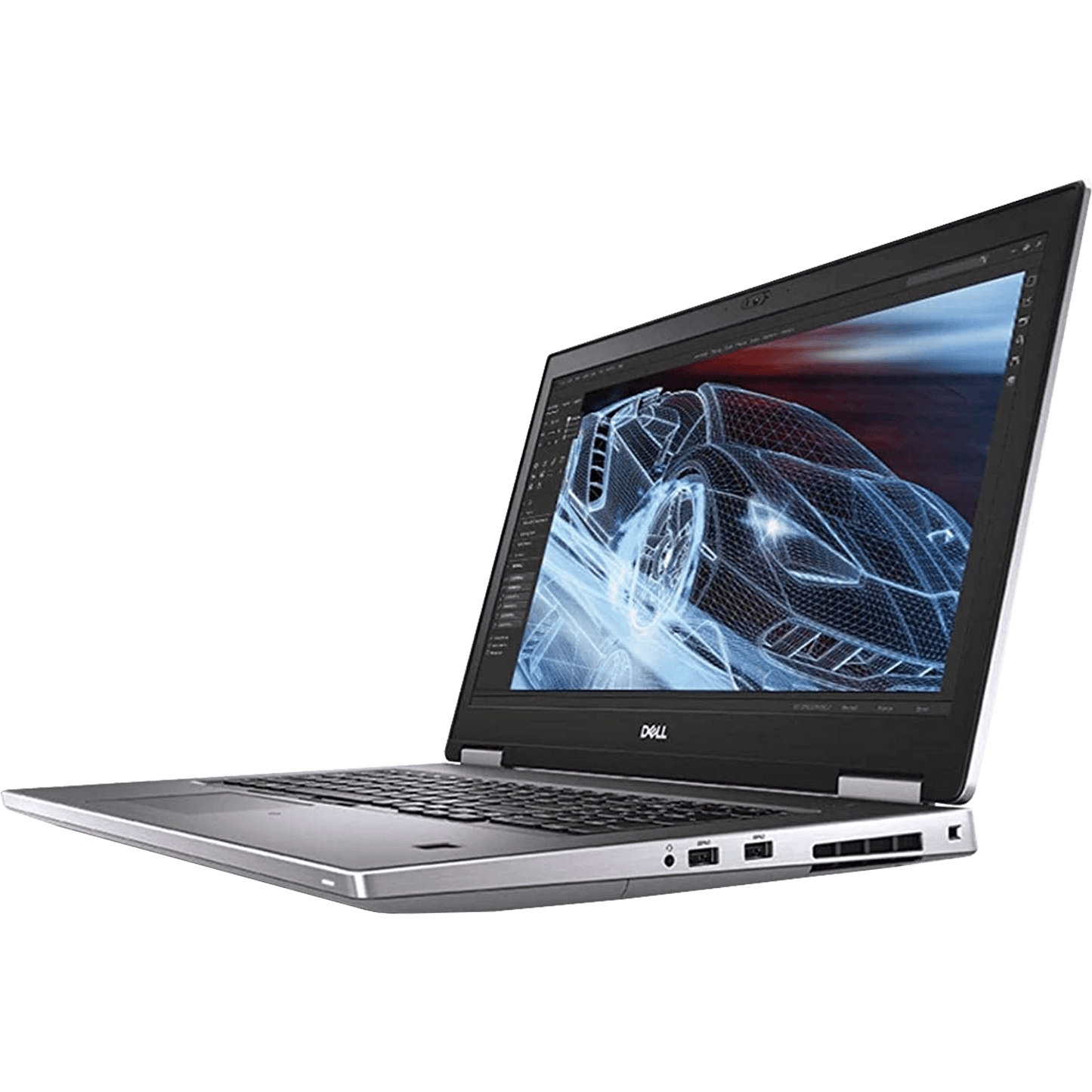 Dell Laptops - Refurbished Dell Precision 7740 Intel i7, 9th Gen Workstation Laptop with NVIDIA RTX 3000 Dedicated Graphics
