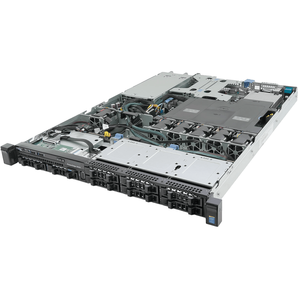 Dell Servers Dell PowerEdge R430 2 x 10 Core Intel Xeon CPU, 64GB Server - 2.5" Backplane