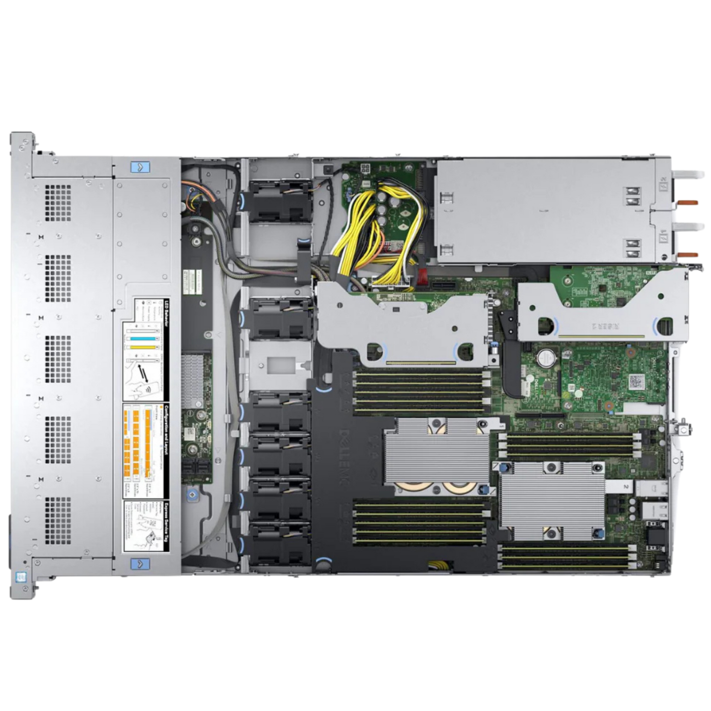 Dell Servers Dell PowerEdge R440 Intel Xeon 12 Core CPU, 128GB RAM Server - 2.5" Backplane