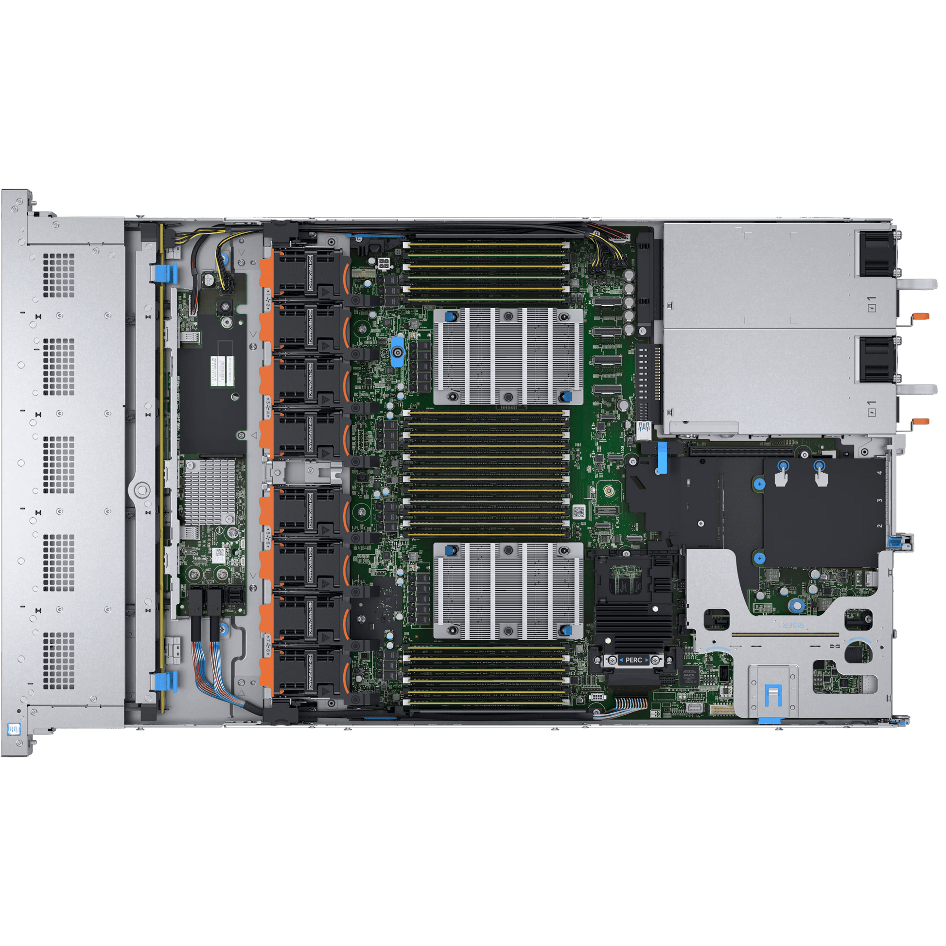 Dell Servers Dell PowerEdge R640 2 x 18 Core Intel Xeon CPU Server - 2.5" Backplane