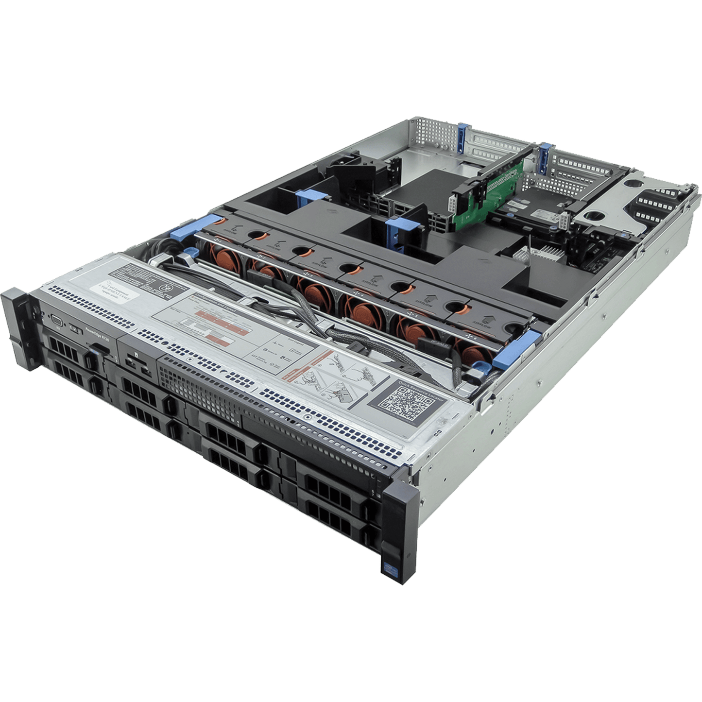 Dell Servers Dell PowerEdge R720 Xeon 2 x 10 Core CPU Server - 2.5" Backplane