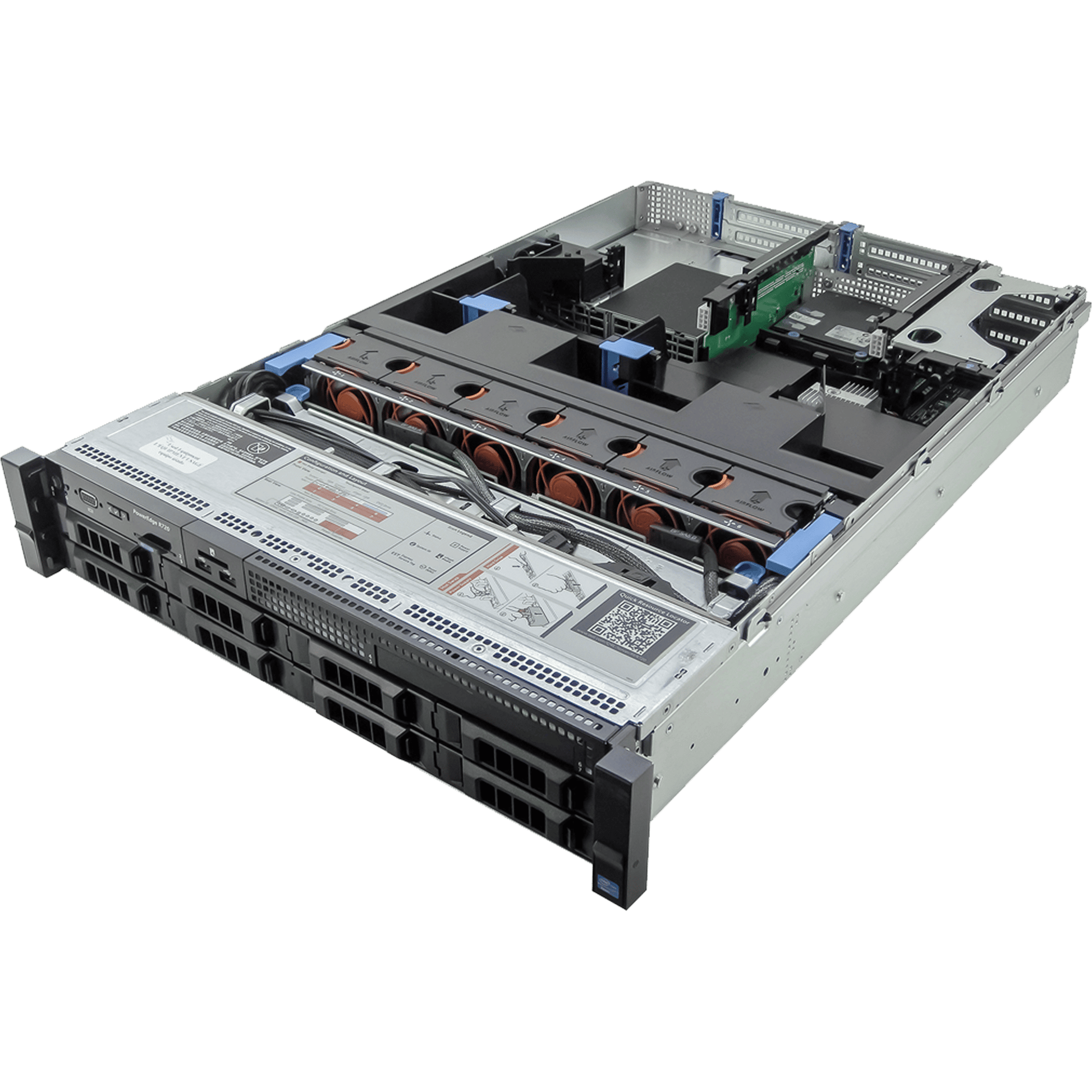Dell Servers Dell PowerEdge R720 Xeon 2 x 10 Core CPU Server - 2.5" Backplane
