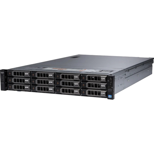 Dell Servers Dell PowerEdge R720XD - 2 x 10 Core Intel Xeon CPU Server - 3.5" Backplane