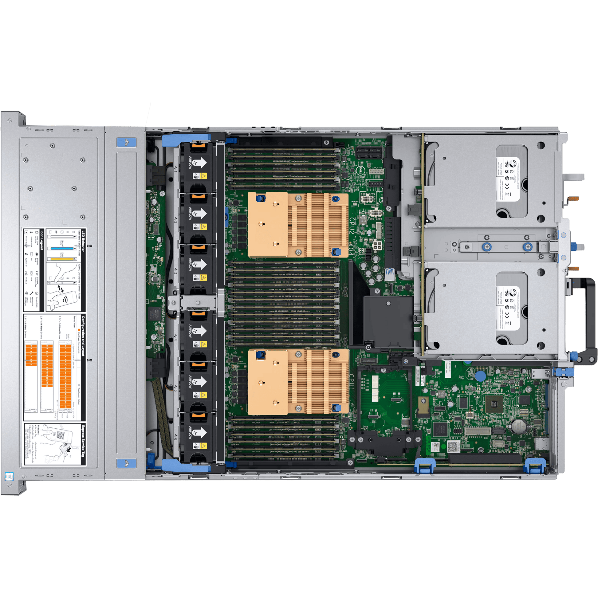 Dell Servers Dell PowerEdge R740XD 2 x 12 Core Intel Xeon CPU Server - 3.5" Backplane