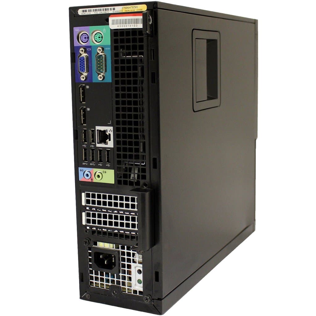 Dell OptiPlex GX9010 Intel i5 with SSD Desktop PC & 19" Monitor Desktop Computers