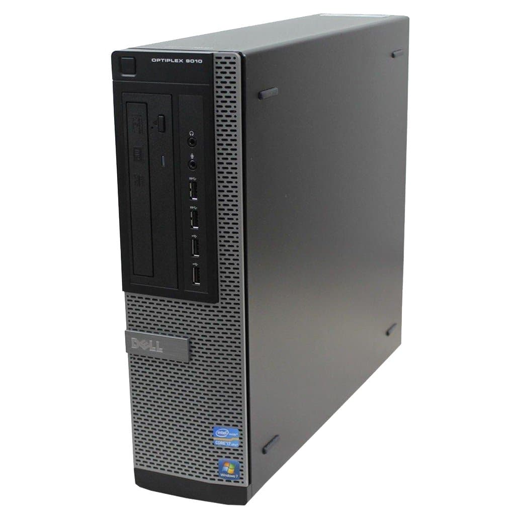 Dell OptiPlex GX9010 Intel i5 with SSD Desktop PC & 19" Monitor Desktop Computers