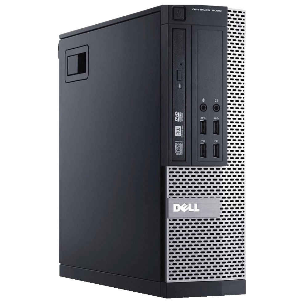 Dell OptiPlex GX9020 - Intel i5, 4th Gen SFF Desktop PC with 19" Monitor Desktop Computers