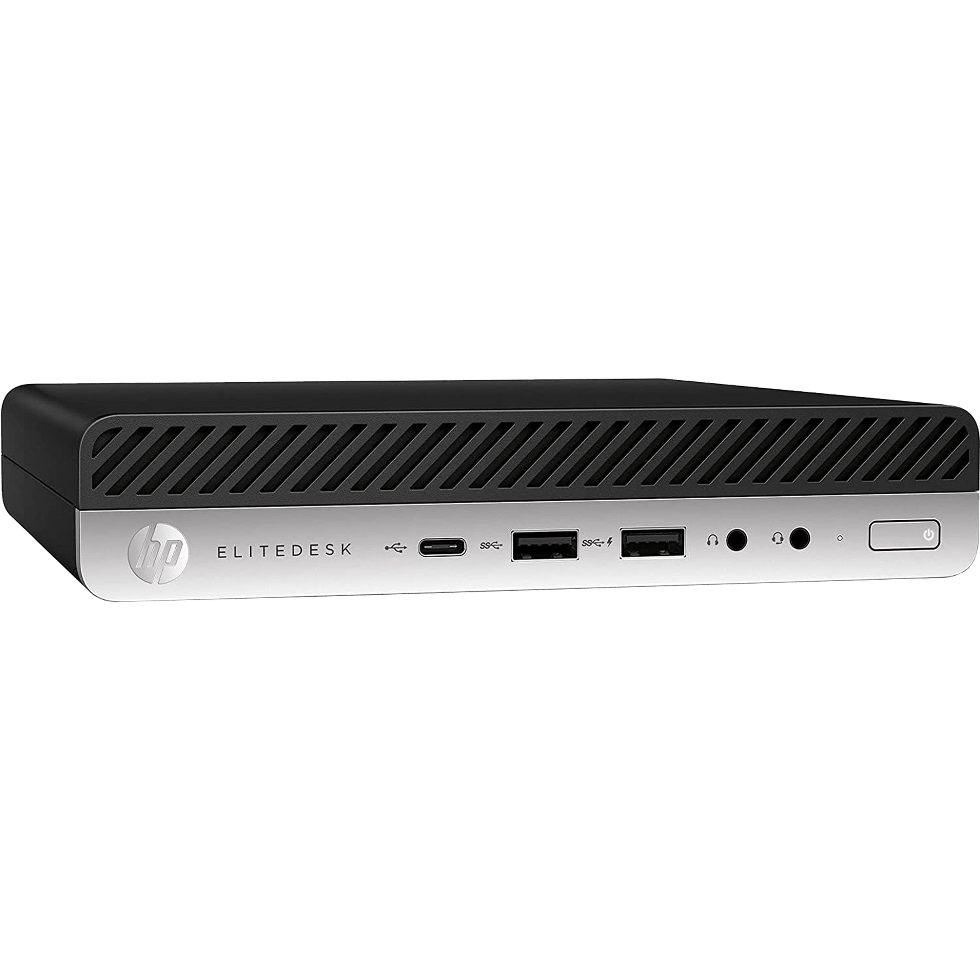 HP Desktop Computers HP 800 G5 EliteDesk Intel i5, 9th Gen USFF PC with 16GB Ram + 20" Monitor