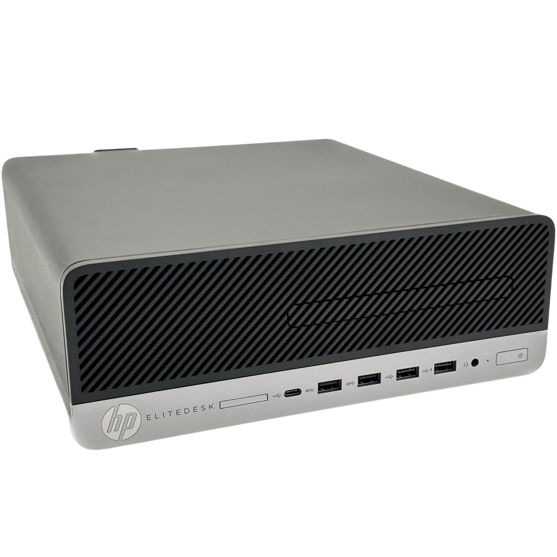 HP Desktop Computers HP EliteDesk 705 G4 AMD Ryzen 5 PRO SFF Desktop PC with 19" Monitor