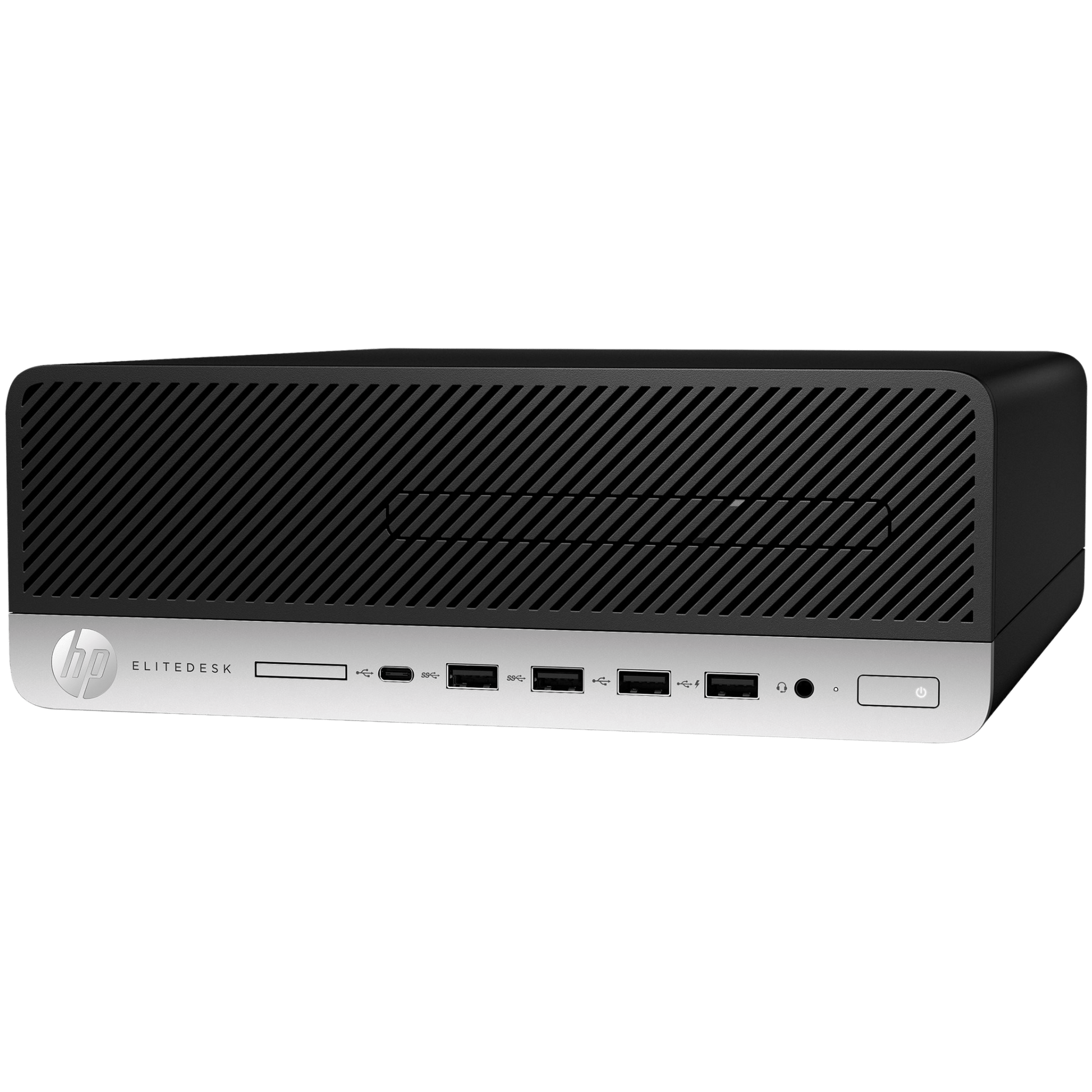 HP Desktop Computers HP EliteDesk 705 G4 AMD Ryzen 5 PRO SFF Desktop PC with 19" Monitor