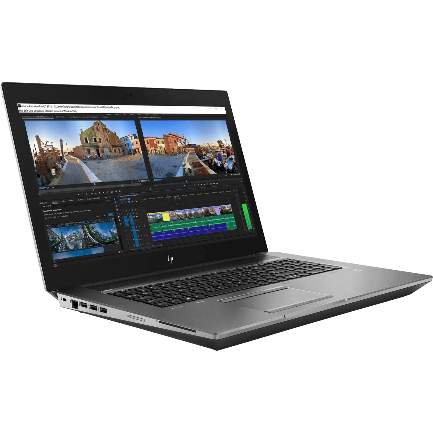 HP Laptops - Refurbished HP ZBook 17 G6 Intel i5, 9th Gen Mobile Workstation with NVIDIA GPU + Win 11 Pro