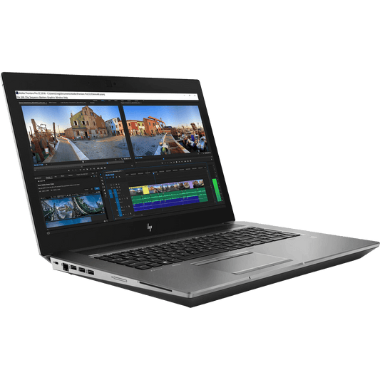HP Laptops - Refurbished HP ZBook 17 G6 Intel i5, 9th Gen Mobile Workstation with NVIDIA GPU + Win 11 Pro