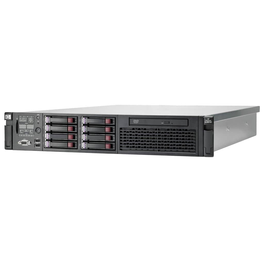 HP Servers HP ProLiant DL380 G7 2 x 6 Core Intel Xeon CPU Server - 2.5" Backplane