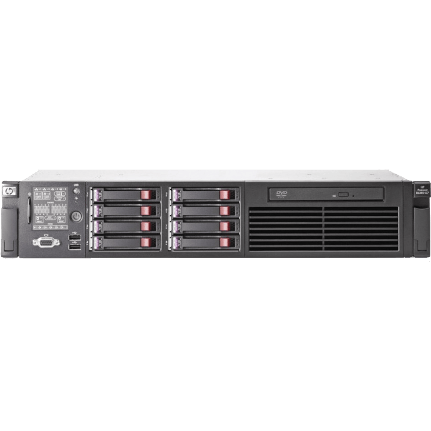 HP Servers HP ProLiant DL380 G7 2 x 6 Core Intel Xeon CPU Server - 2.5" Backplane
