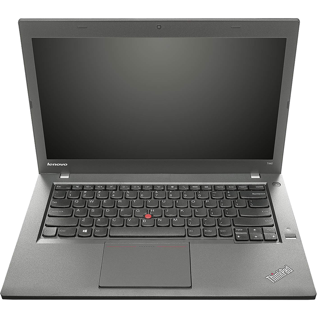 Lenovo ThinkPad T440 Intel i5, 4th Gen Laptop with 8GB Ram + 180GB SSD Laptops - Refurbished