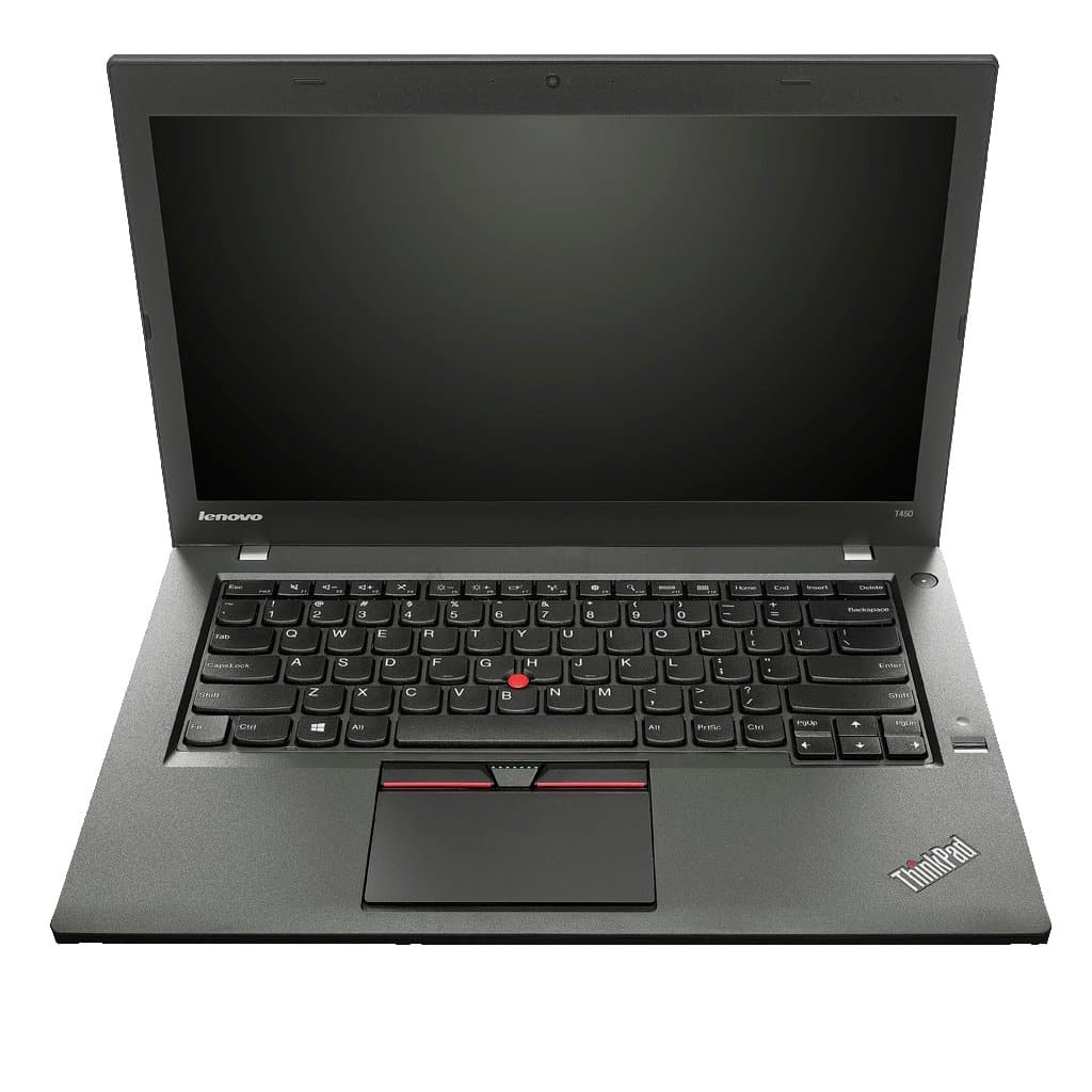 Lenovo ThinkPad T450 Intel i5, 5th Gen Laptop with 8GB Ram + 240GB SSD Laptops - Refurbished