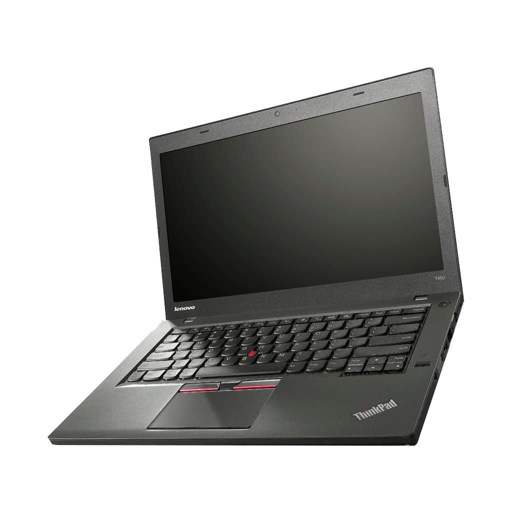 Lenovo ThinkPad T450 Intel i5, 5th Gen Laptop with 8GB Ram + 240GB SSD Laptops - Refurbished