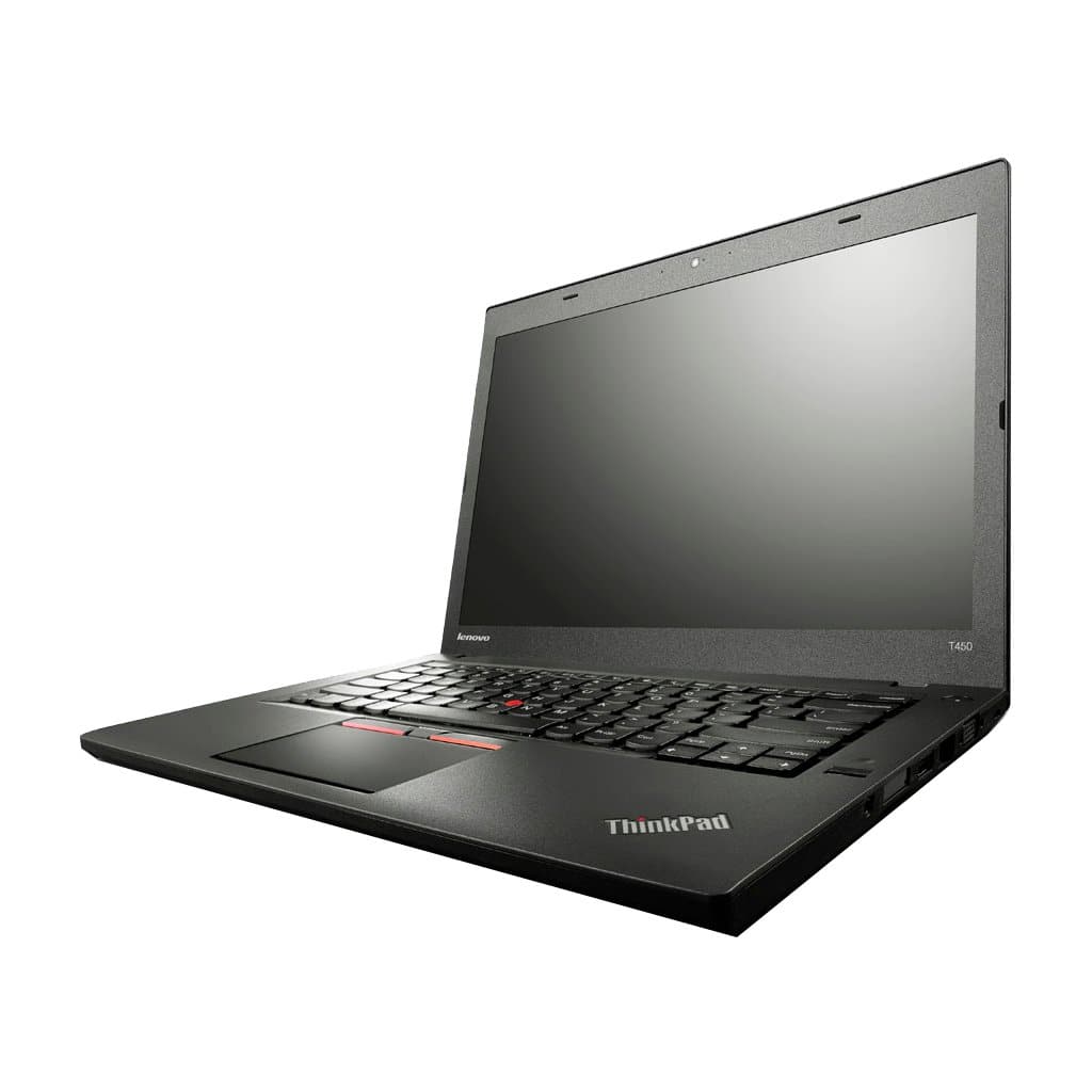 Lenovo ThinkPad T450 Intel i5, 5th Gen Laptop with 8GB Ram + 240GB SSD Laptops - Refurbished