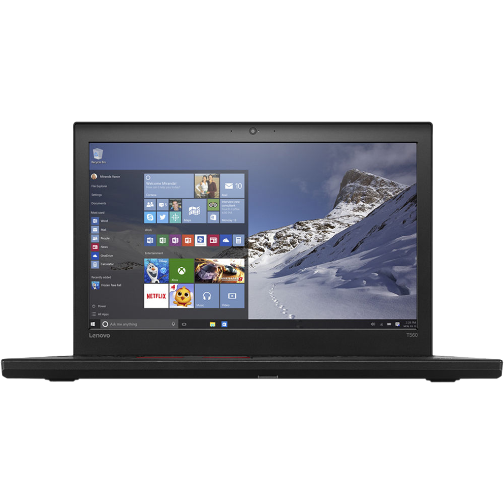 Lenovo ThinkPad T560 Intel i5, 6th Gen Laptop with 8GB Ram Laptops - Refurbished