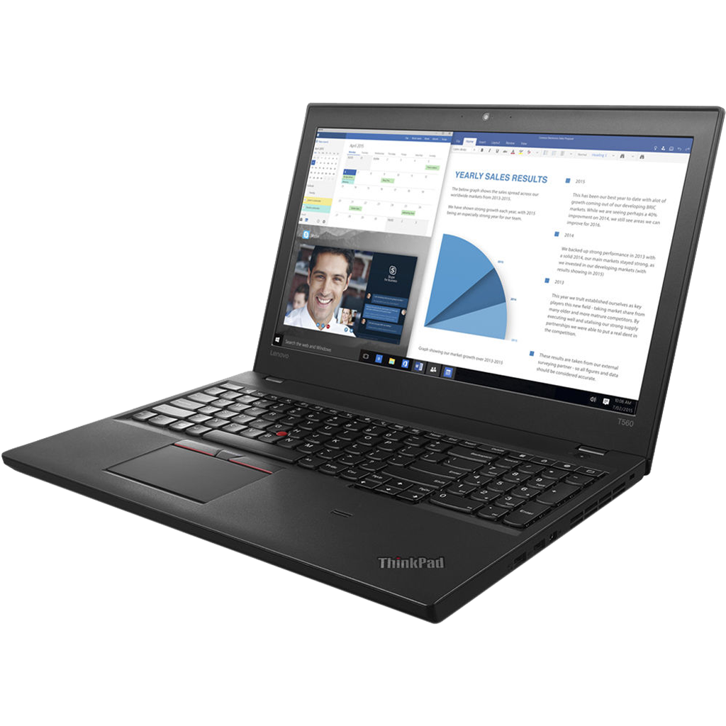 Lenovo ThinkPad T560 Intel i5, 6th Gen Laptop with 8GB Ram Laptops - Refurbished