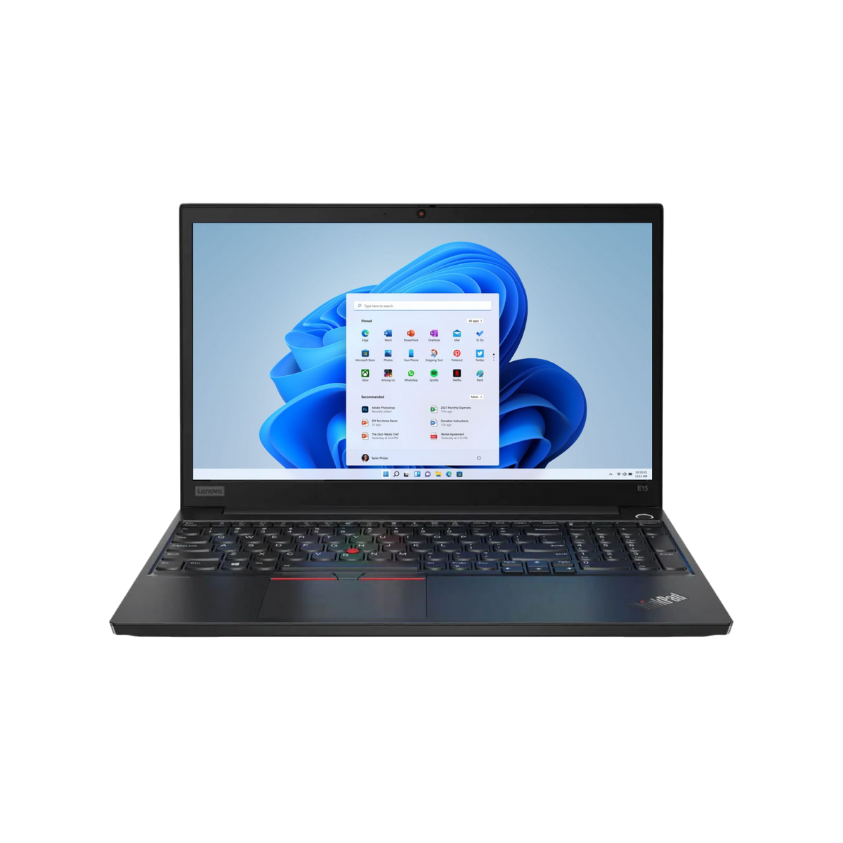 Lenovo Laptops - Refurbished Lenovo ThinkPad E15 Gen 2 Intel i7, 11th Gen Laptop with 16GB Ram
