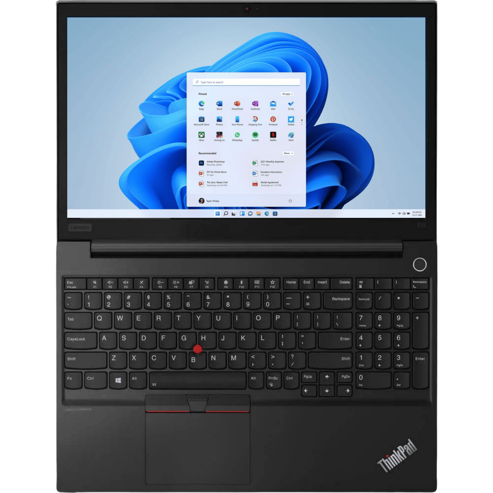 Lenovo Laptops - Refurbished Lenovo ThinkPad E15 Intel i5, 11th Gen Laptop with 16GB Ram