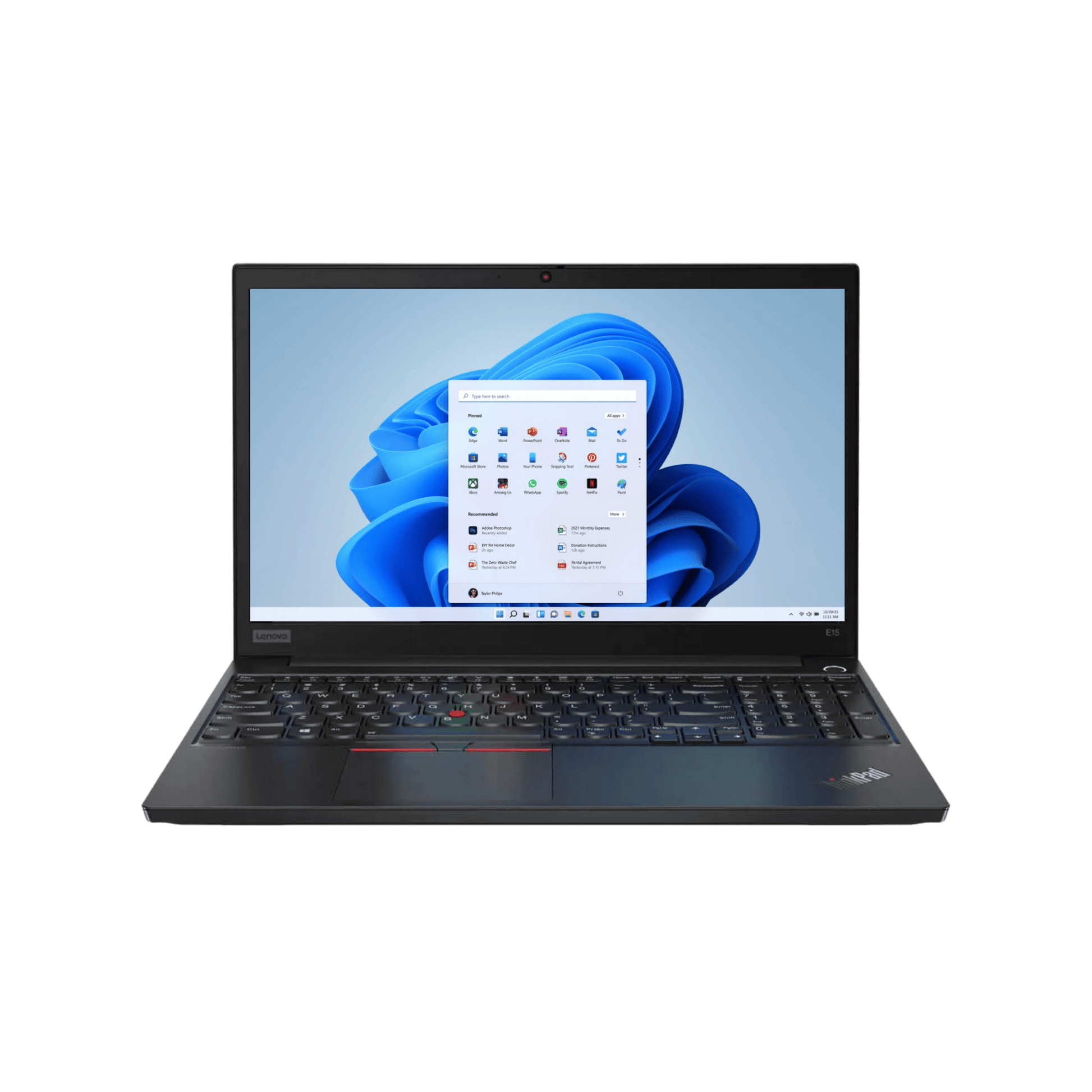 Lenovo Laptops - Refurbished Lenovo ThinkPad E15 Intel i5, 11th Gen Laptop with 16GB Ram
