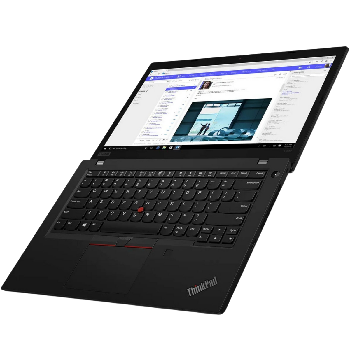 Lenovo Laptops - Refurbished Lenovo ThinkPad L490 Intel i5, 8th Gen 16GB Laptop with Win 11 Pro