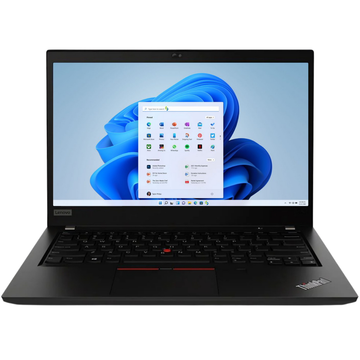 Lenovo Laptops - Refurbished Lenovo ThinkPad P14s Gen 2 Intel Core i7, 11th Gen Laptop with T500 GPU