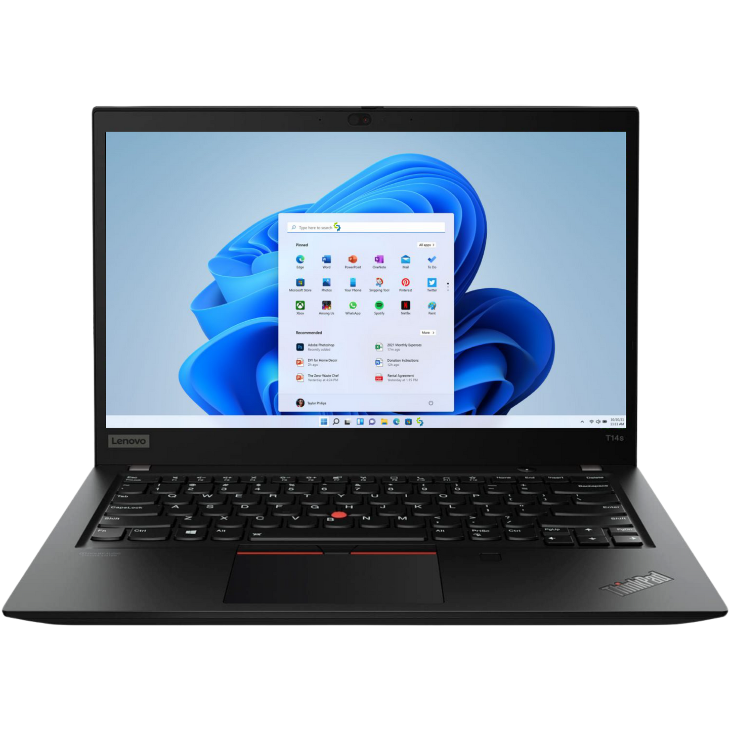 Lenovo Laptops - Refurbished Lenovo ThinkPad T14s G1 Intel i5, 10th Gen Laptop with 8GB Ram + 512GB SSD