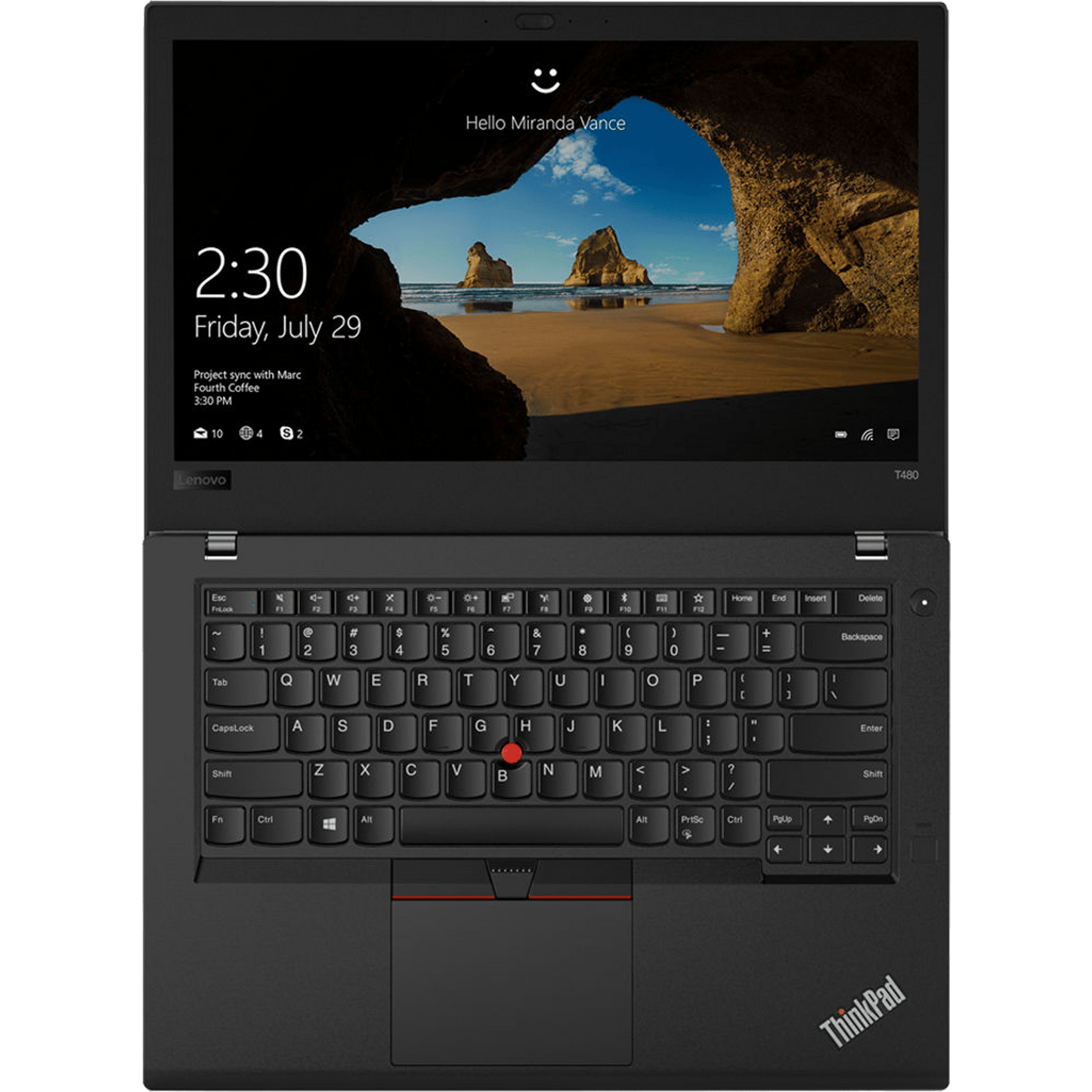 Lenovo Laptops - Refurbished Lenovo ThinkPad T480 Intel i7, 8th Gen 16GB Laptop with Win 11 Pro