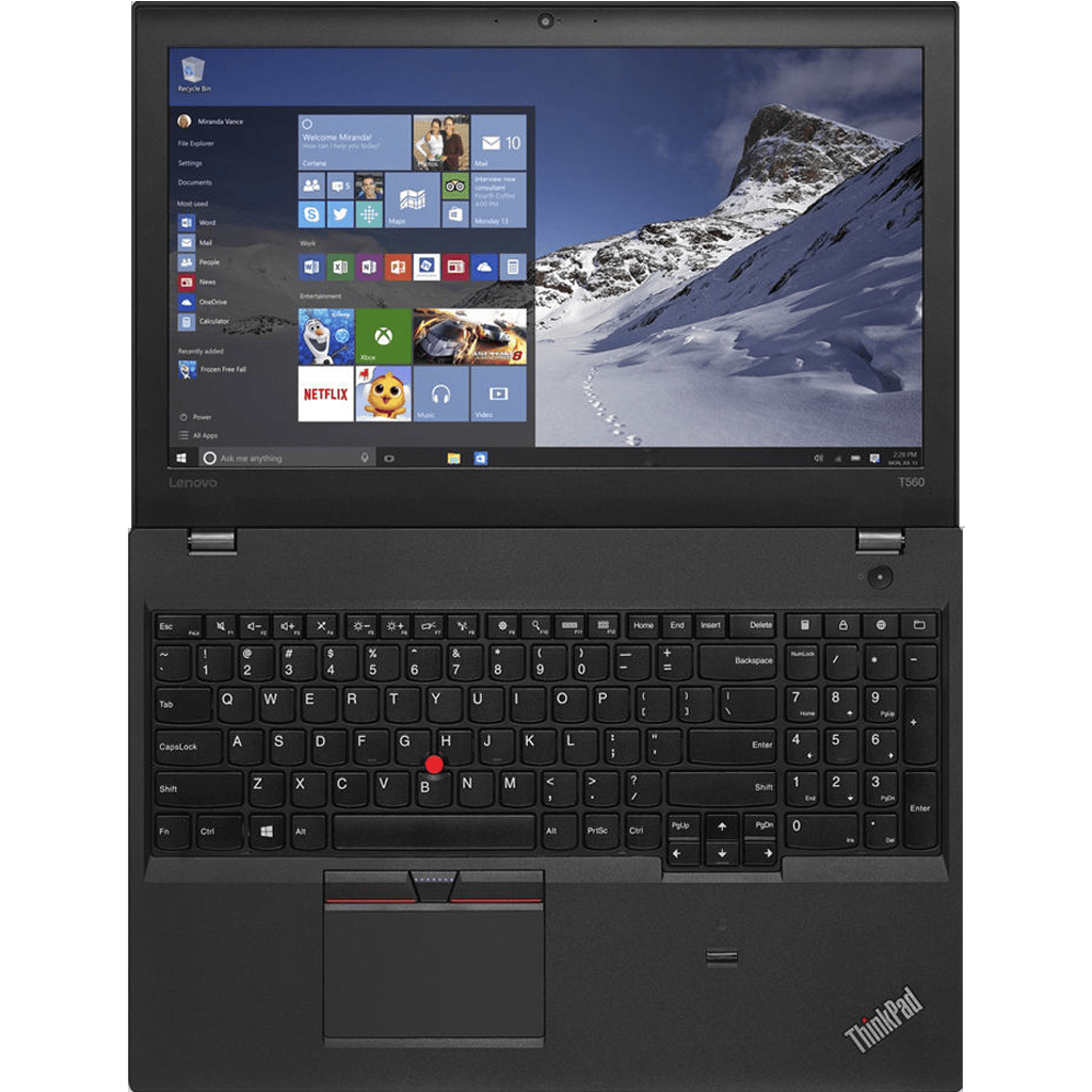 Lenovo Laptops - Refurbished Lenovo ThinkPad T560 Intel i5, 6th Gen Laptop with 8GB Ram