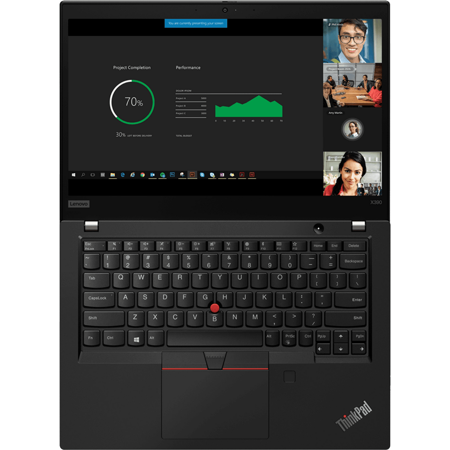 Lenovo Laptops - Refurbished Lenovo ThinkPad X390 Intel i5, 8th Gen Laptop with 512GB SSD