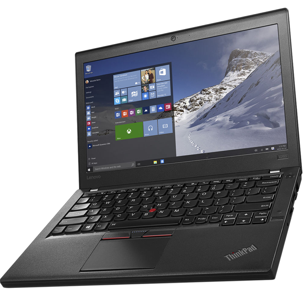 Lenovo ThinkPad X260 Intel i3, 6th Gen Laptop with 8GB Ram + 240GB SSD Laptops - Refurbished