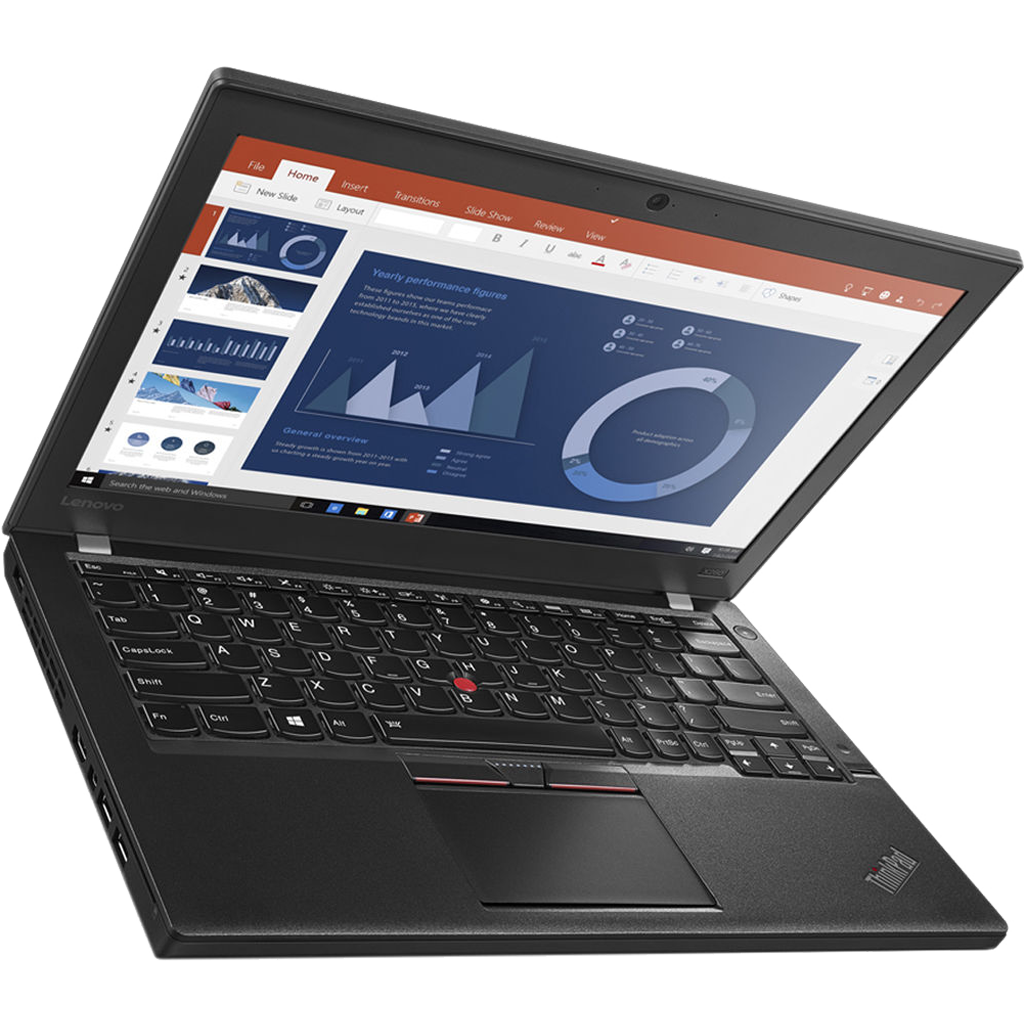 Lenovo ThinkPad X260 Intel i3, 6th Gen Laptop with 8GB Ram + 240GB SSD Laptops - Refurbished