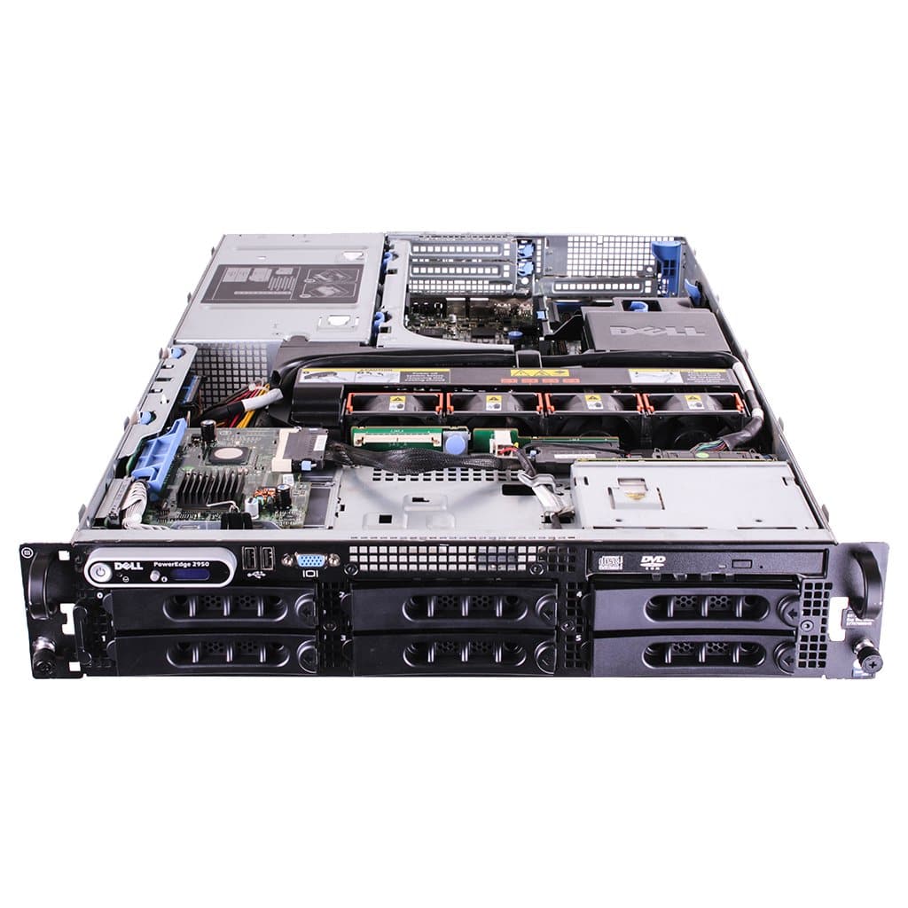 Dell PowerEdge 2950 Gen III 2 x 4 Core Intel Xeon CPU Server Servers