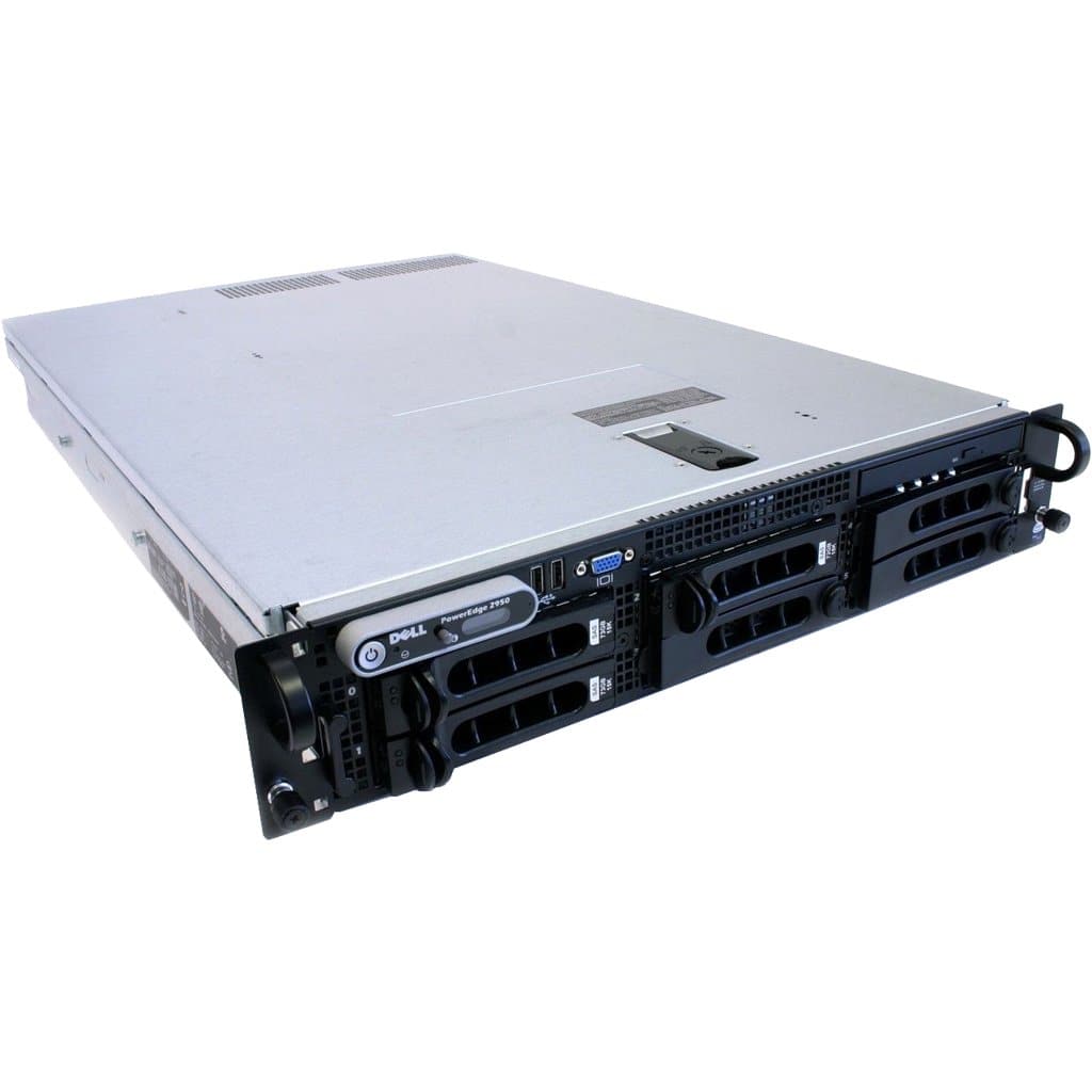 Dell PowerEdge 2950 Gen III 2 x 4 Core Intel Xeon CPU Server Servers