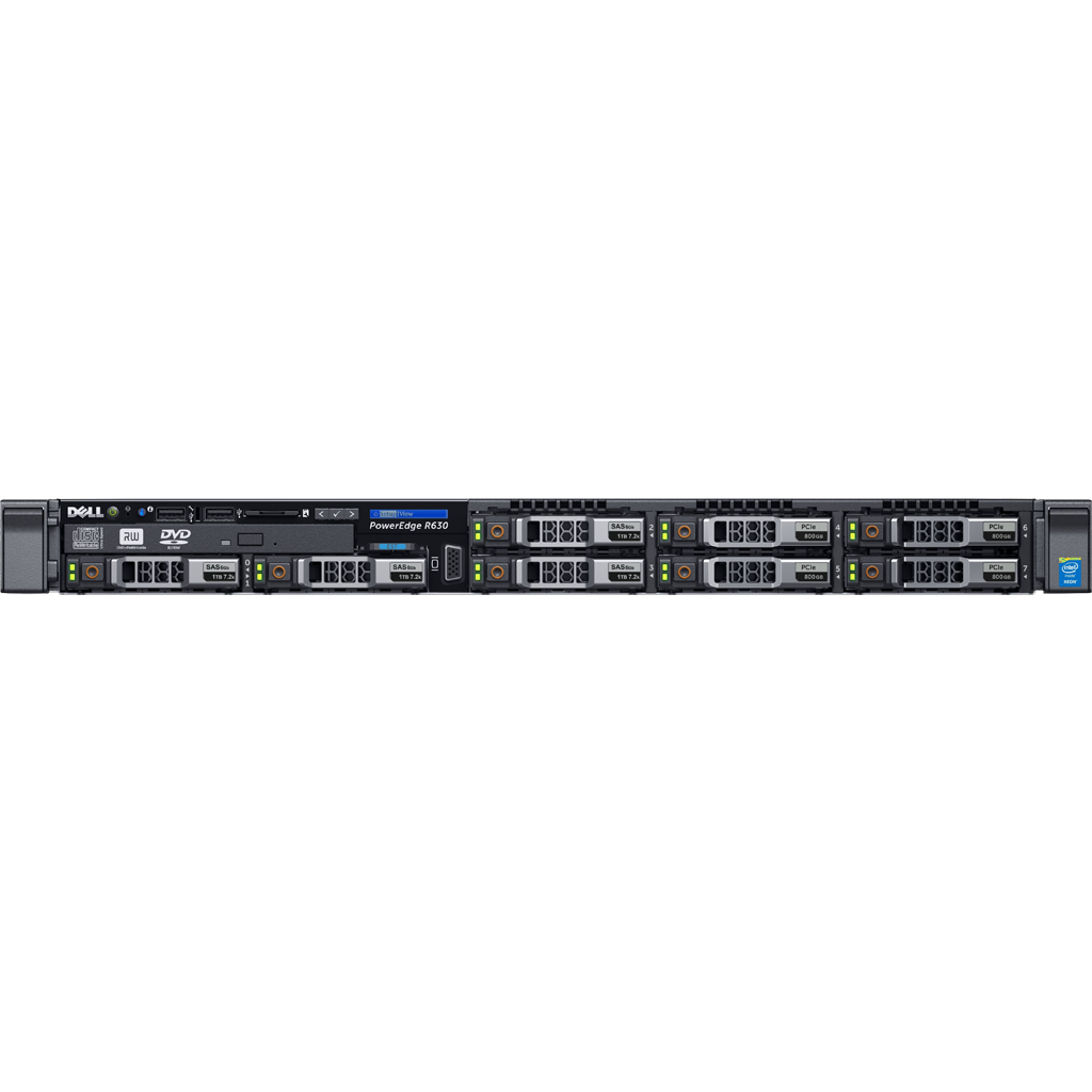 Dell PowerEdge R630 2 x 8 Core Intel Xeon CPU Server - 2.5" Backplane Servers