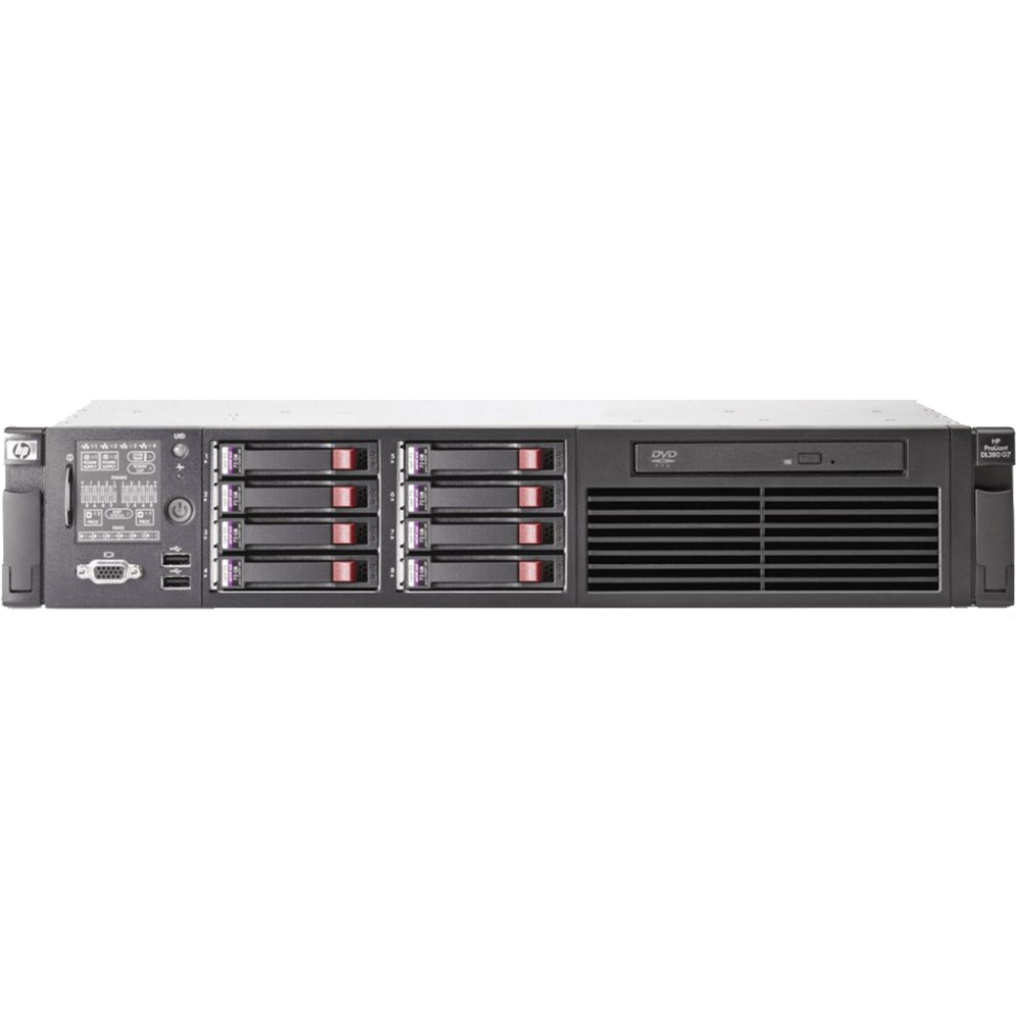 HP ProLiant DL380 G7 2 x 6 Core Intel Xeon CPU Server - 2.5" Backplane Servers