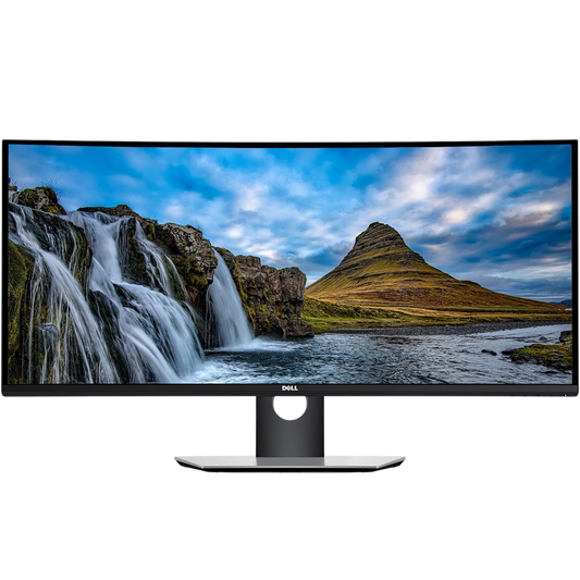 Super Communications Monitor Dell 34" U3417W Ultra-Wide Curved Monitor