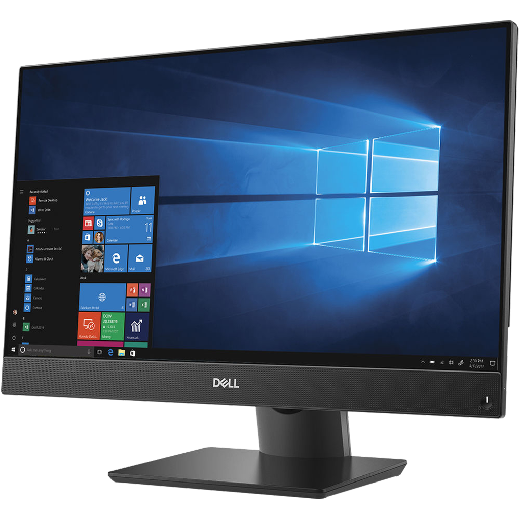 Dell OptiPlex GX7460 Intel i5, 8th Gen 23.8" All-in-One Touch Screen Desktop Desktop Computers