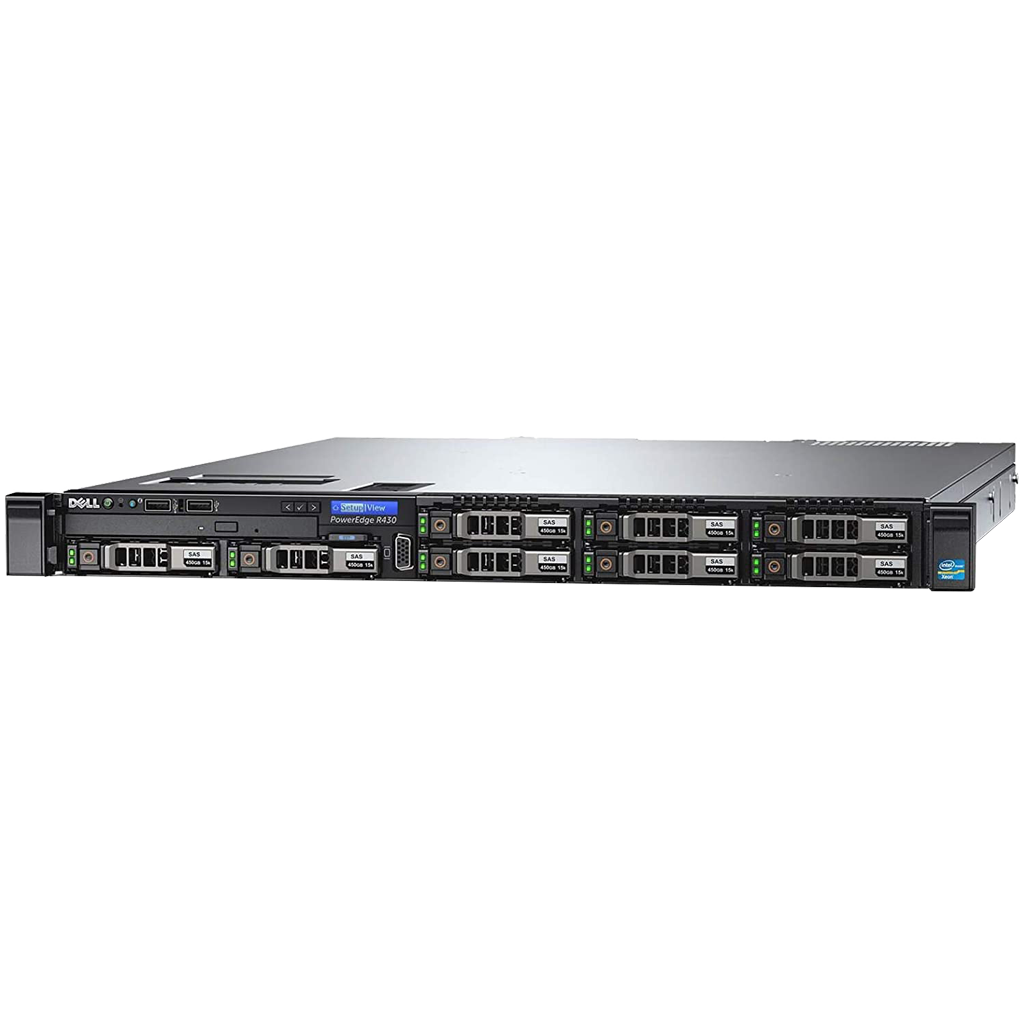 Dell PowerEdge R430 2 x 8 Core Intel Xeon CPU, 64GB Server - 2.5" Backplane Servers